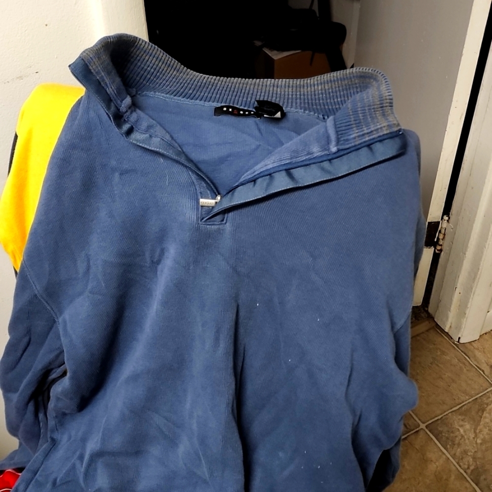 Blue Casual Shirt.